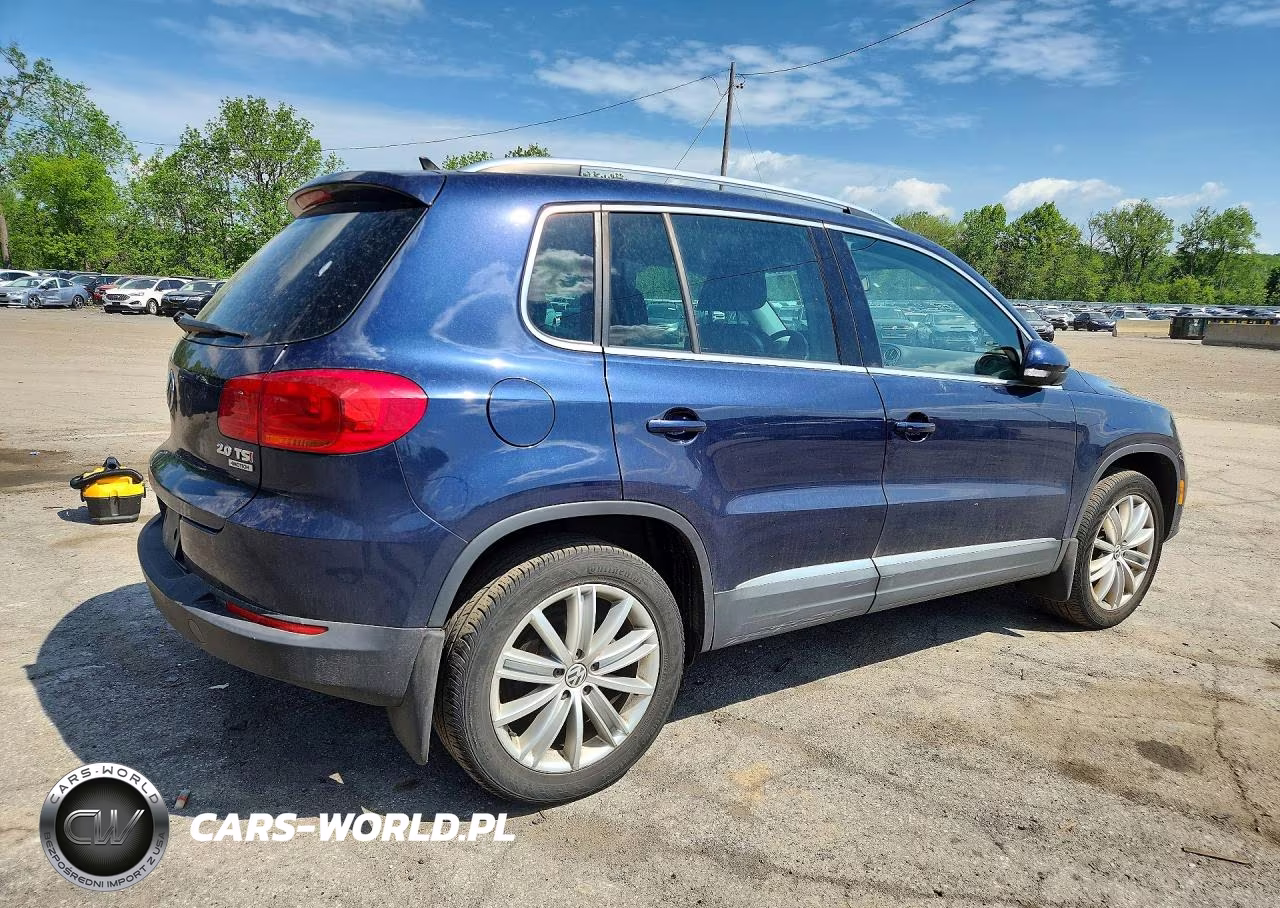 2015 Volkswagen Tiguan S VIN:WVGBV7AX0FW611288 - 3
