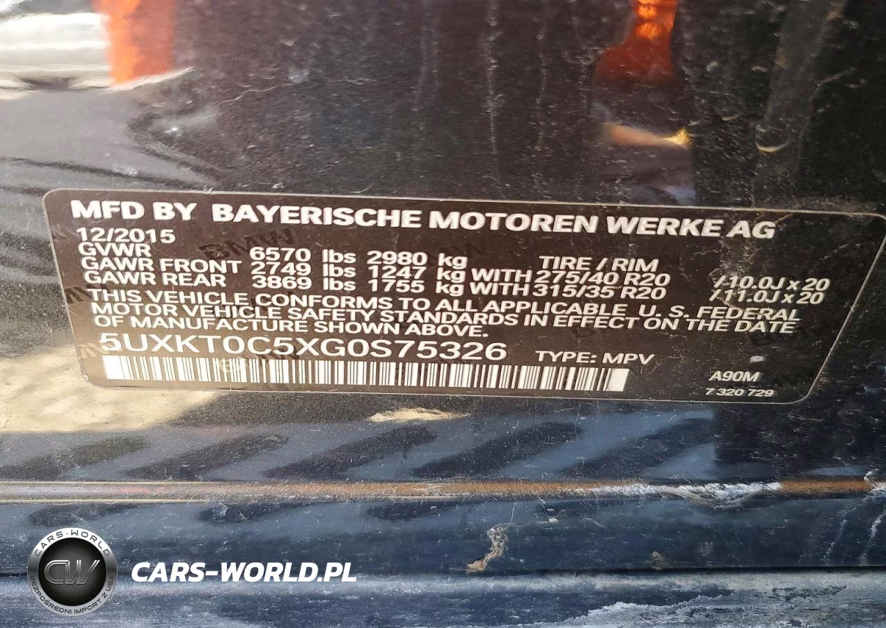 2016 BMW X5 Xdr40E VIN:5UXKT0C5XG0S75326 - 13