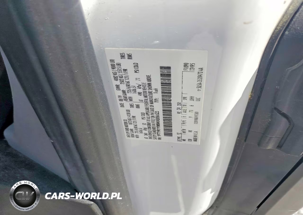 2019 Ford Transit 250 Delivery Van VIN:1FTYR1YM9KKB59323 - 13