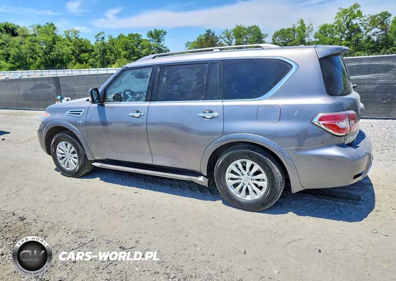2018 Nissan Armada Sv VIN:JN8AY2ND5JX000223 - 2