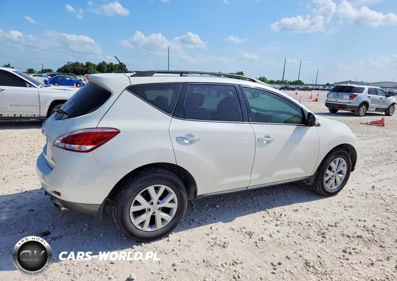 2014 Nissan Murano Sl VIN:JN8AZ1MU7EW422353 - 3