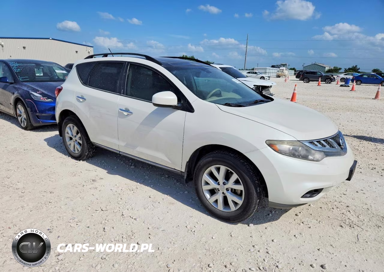 2014 Nissan Murano Sl VIN:JN8AZ1MU7EW422353 - 4