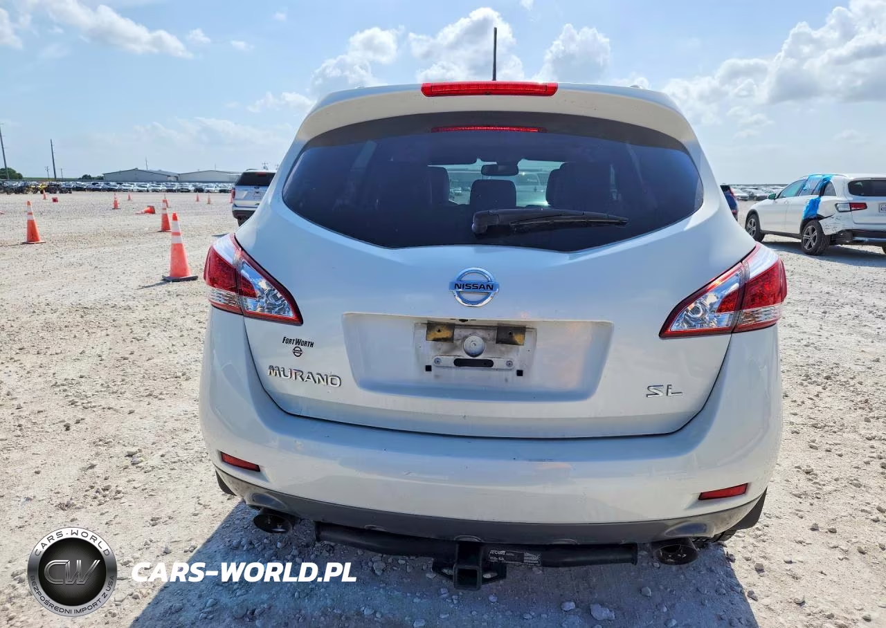 2014 Nissan Murano Sl VIN:JN8AZ1MU7EW422353 - 6