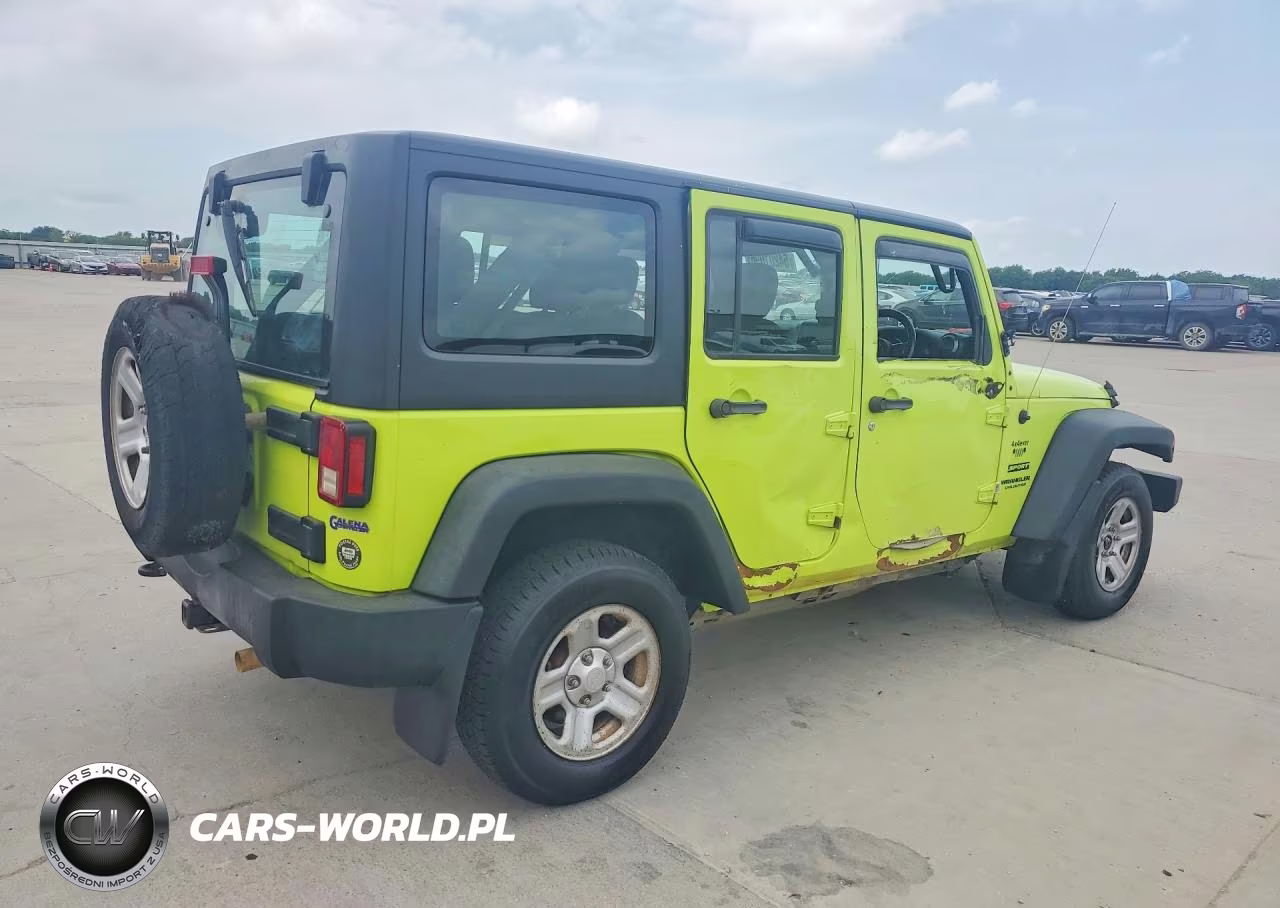 2016 Jeep Wrangler Unlimited Sport VIN:1C4BJWKG5GL321463 - 3