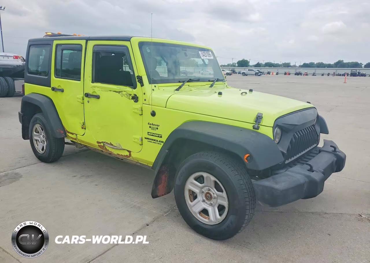 2016 Jeep Wrangler Unlimited Sport VIN:1C4BJWKG5GL321463 - 4