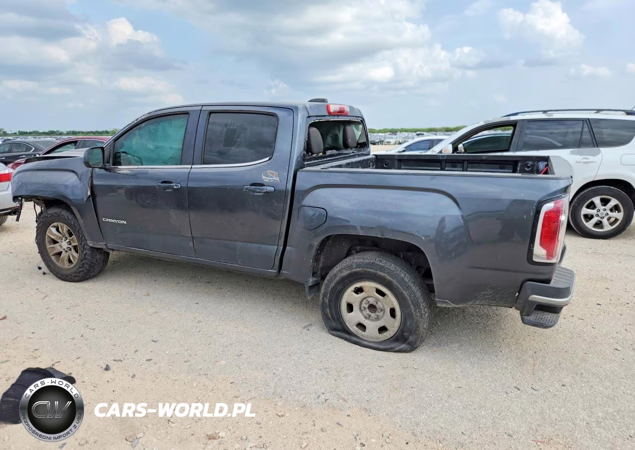 2016 GMC Canyon Sle VIN:1GTG5CE33G1257713 - 2