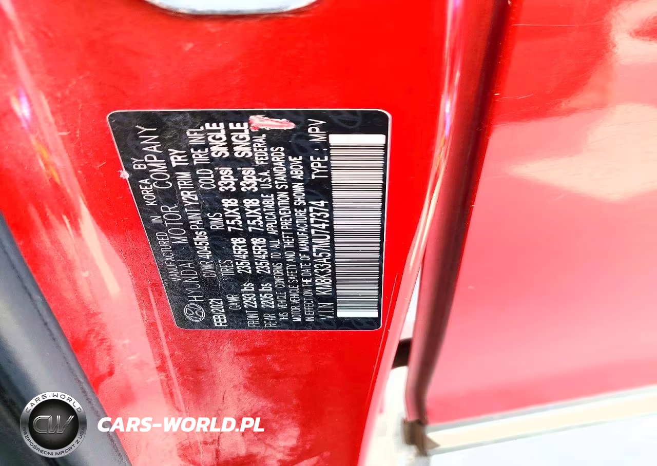 2021 Hyundai Kona Limited VIN:KM8K33A57MU747374 - 13
