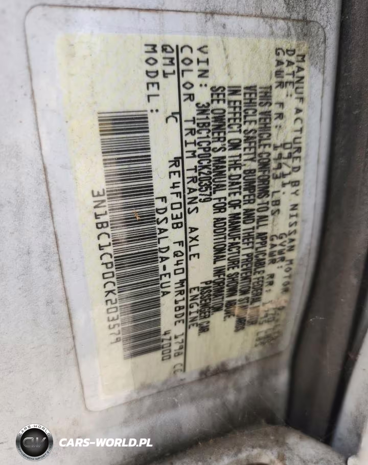 2012 Nissan Versa 1.8 S VIN:3N1BC1CP0CK203579 - 12