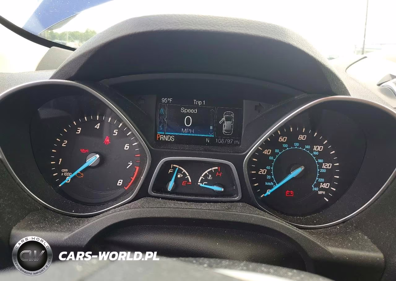 2016 Ford Escape Se VIN:1FMCU9G94GUA01869 - 9