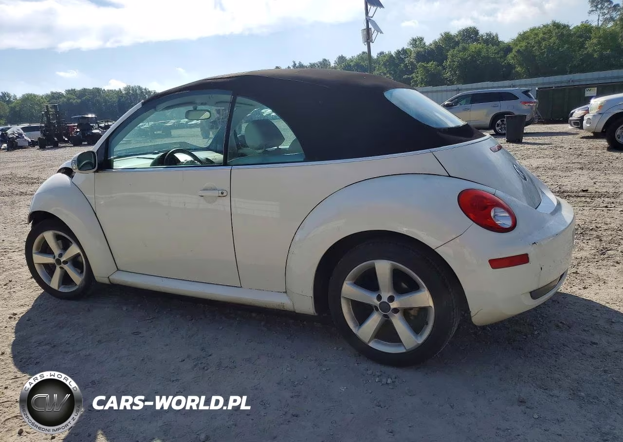 2007 Volkswagen New Beetle Triple White VIN:3VWFF31YX7M419511 - 2