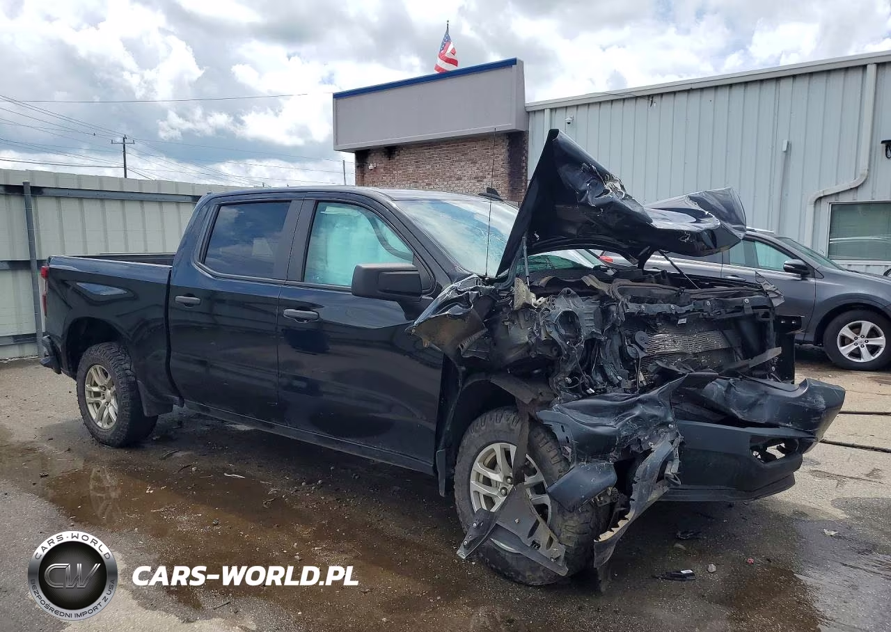 2021 Chevrolet Silverado K1500 VIN:1GCUYAEF9MZ286736 - 4