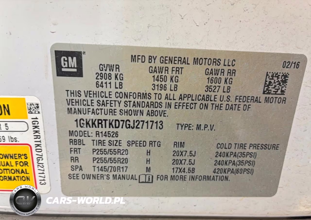 2016 GMC Acadia Denali VIN:1GKKRTKD7GJ271713 - 10