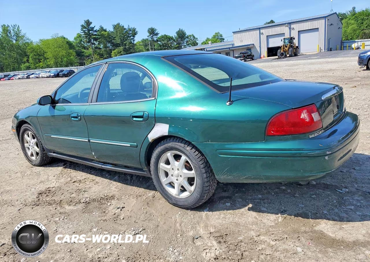 2000 Mercury Sable Ls VIN:1MEFM53U4YA623443 - 2