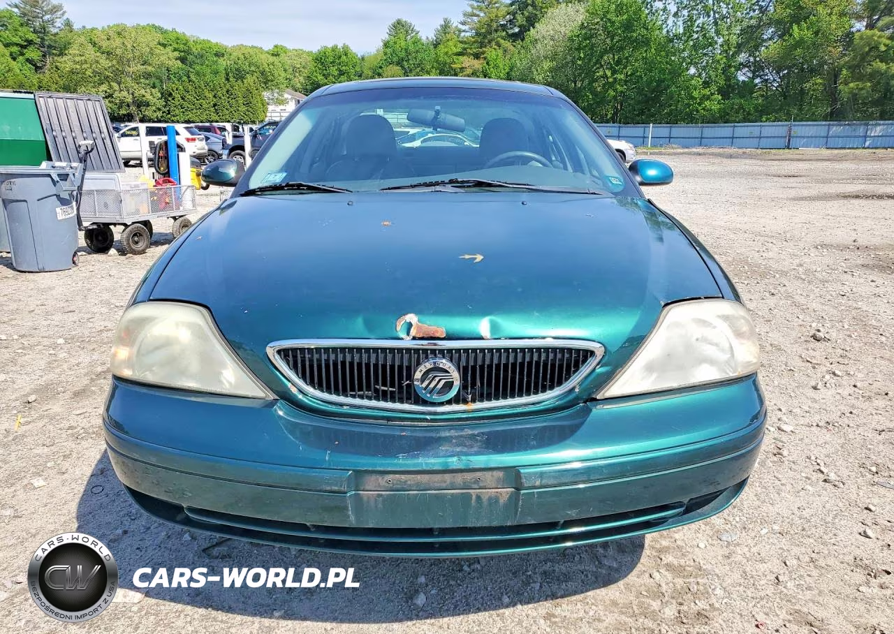 2000 Mercury Sable Ls VIN:1MEFM53U4YA623443 - 5