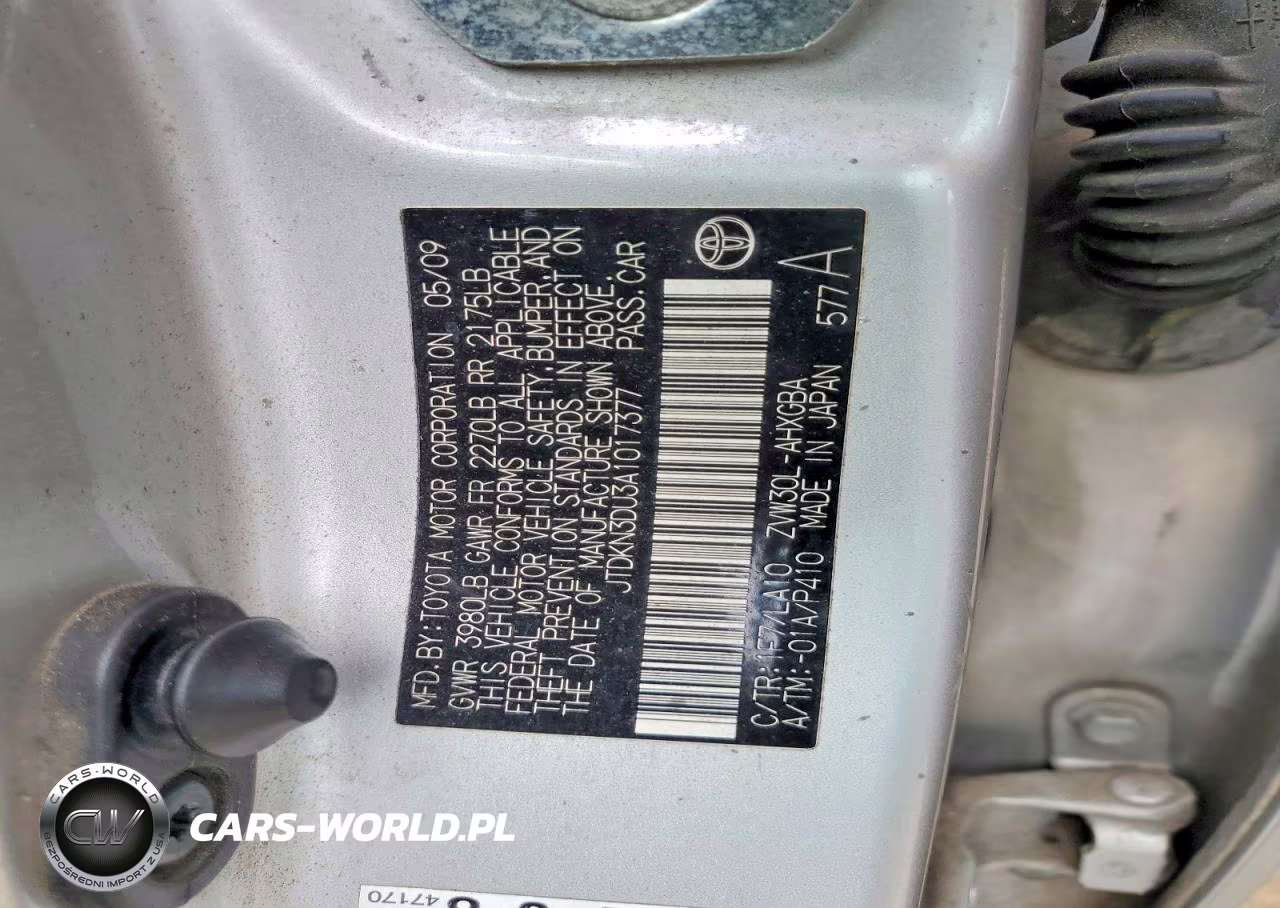 2010 Toyota Prius Iv VIN:JTDKN3DU3A1017377 - 13