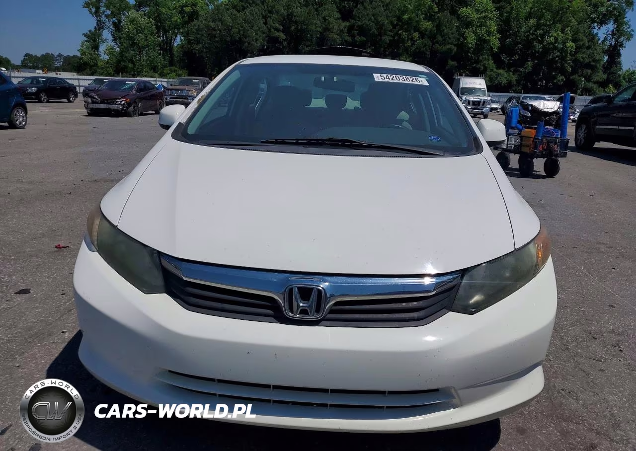 2012 Honda Civic Lx VIN:19XFB2F55CE058104 - 5