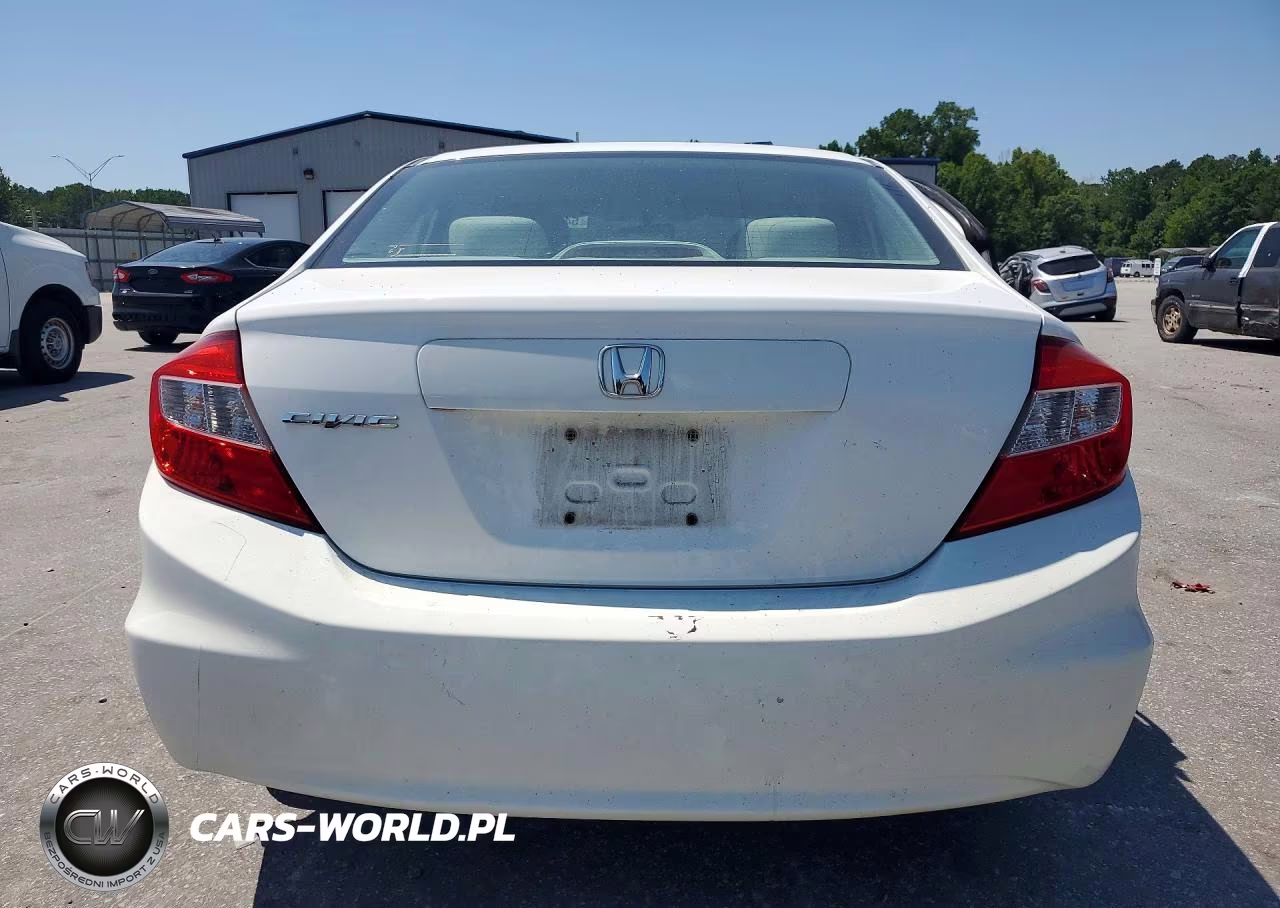 2012 Honda Civic Lx VIN:19XFB2F55CE058104 - 6