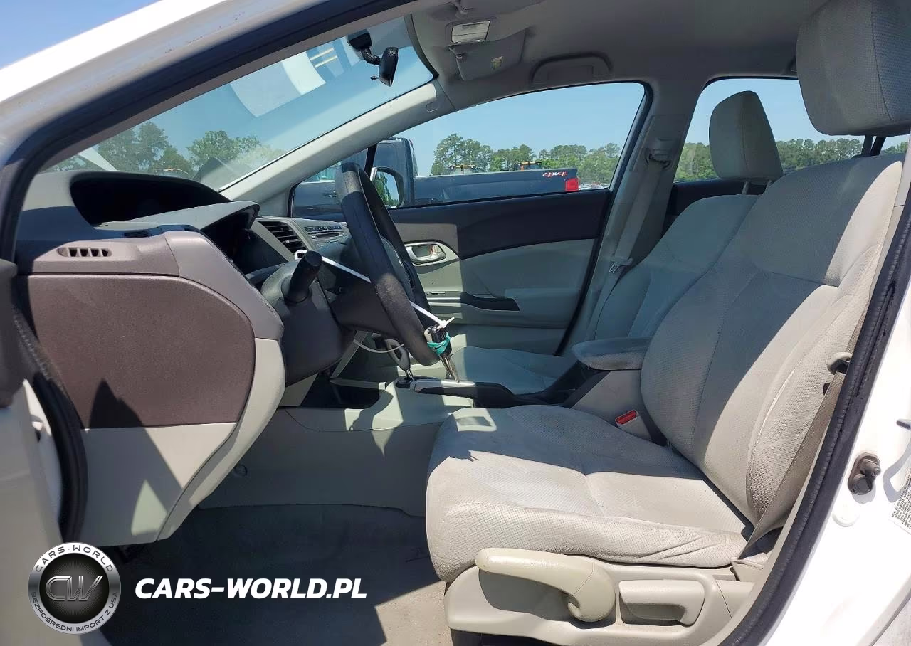 2012 Honda Civic Lx VIN:19XFB2F55CE058104 - 7