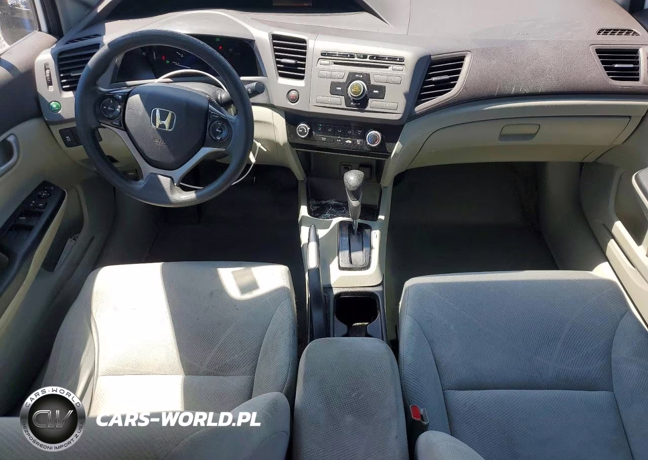 2012 Honda Civic Lx VIN:19XFB2F55CE058104 - 8
