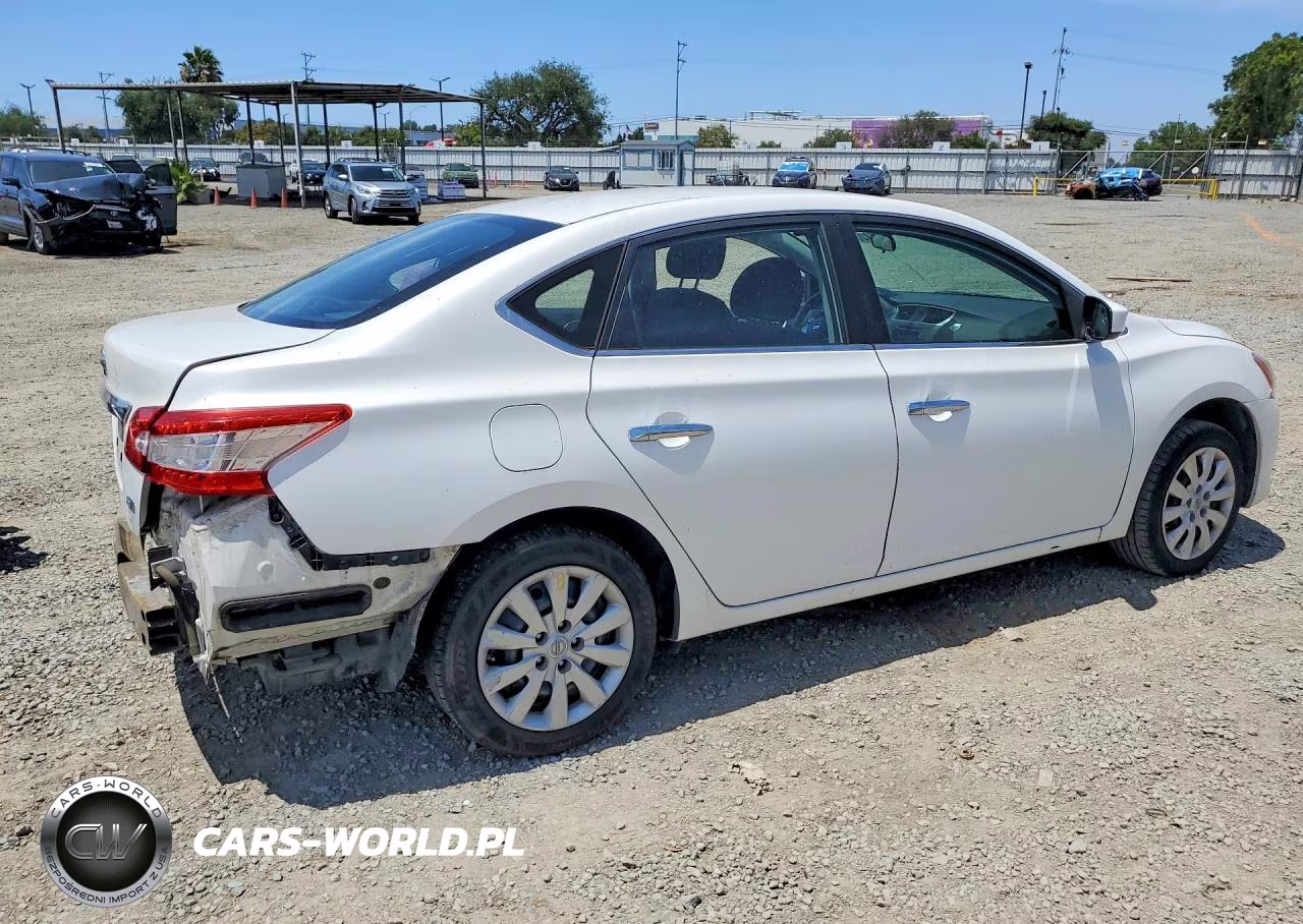 2014 Nissan Sentra S VIN:3N1AB7AP9EL654186 - 3