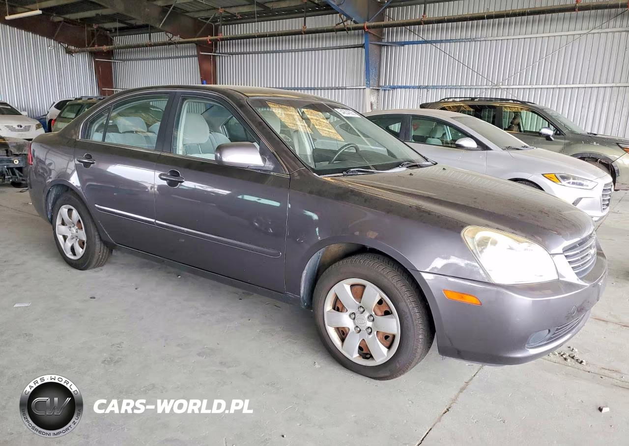 2008 Kia Optima Lx VIN:KNAGE123285221804 - 4