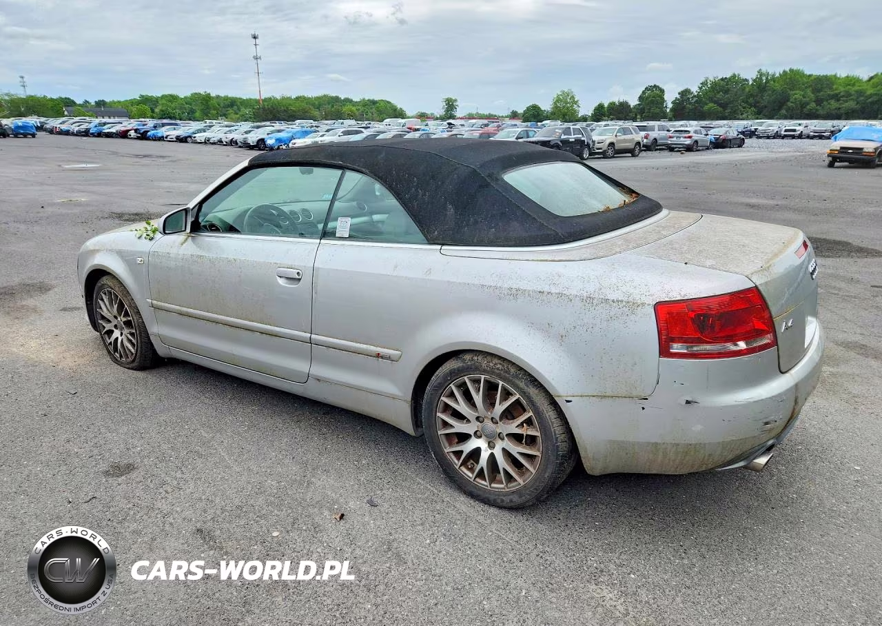 2009 Audi A4 2.0T Cabriolet Quattro VIN:WAUDF48H89K004250 - 2