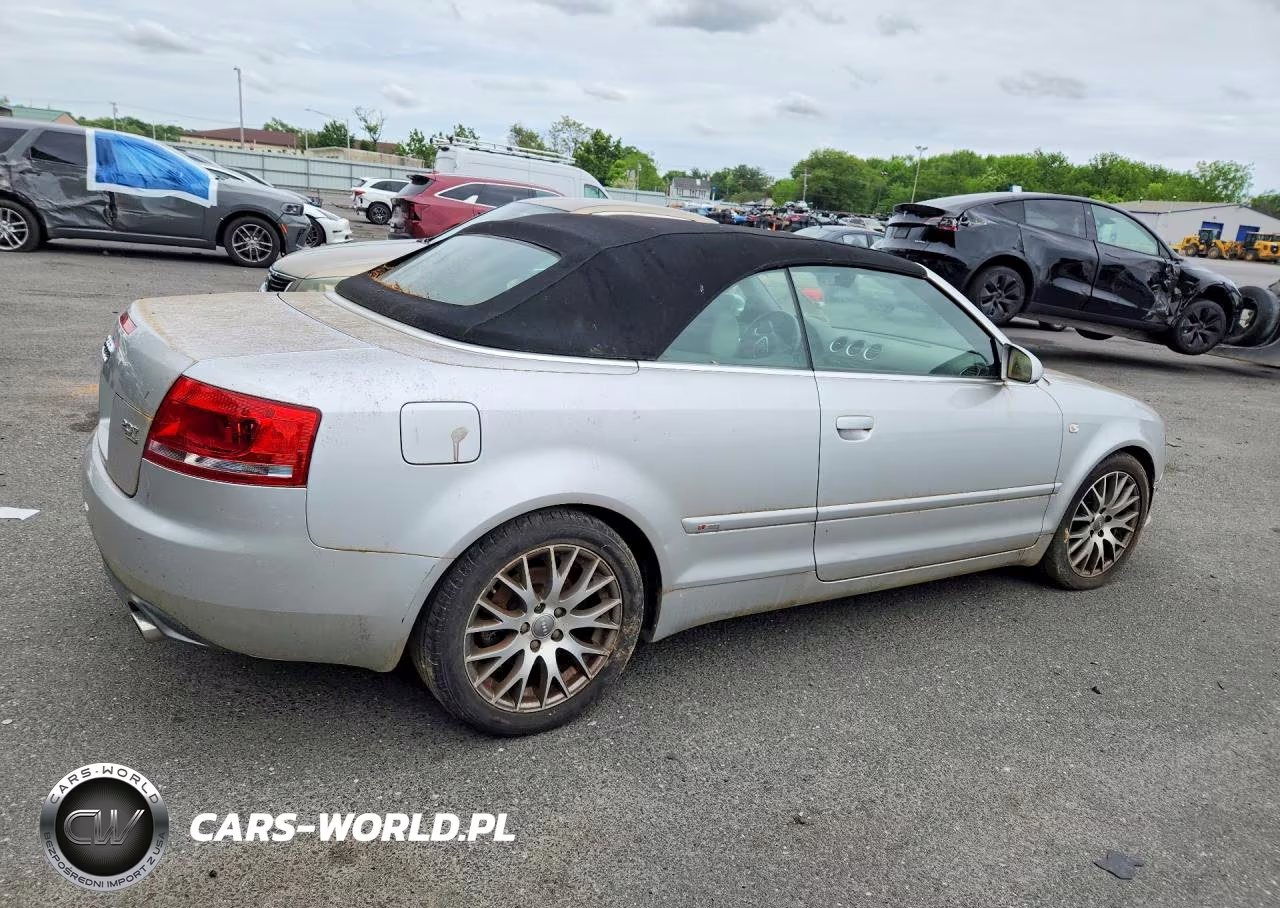 2009 Audi A4 2.0T Cabriolet Quattro VIN:WAUDF48H89K004250 - 3