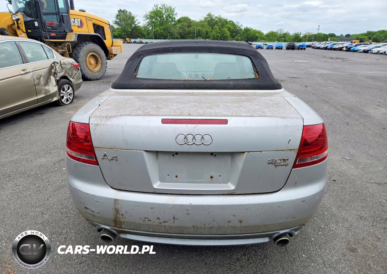 2009 Audi A4 2.0T Cabriolet Quattro VIN:WAUDF48H89K004250 - 6