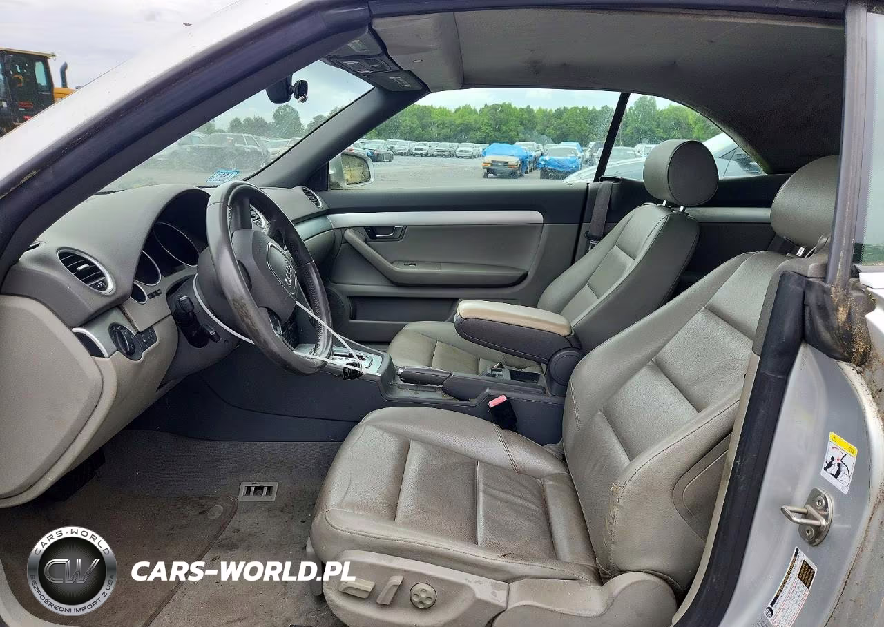 2009 Audi A4 2.0T Cabriolet Quattro VIN:WAUDF48H89K004250 - 7