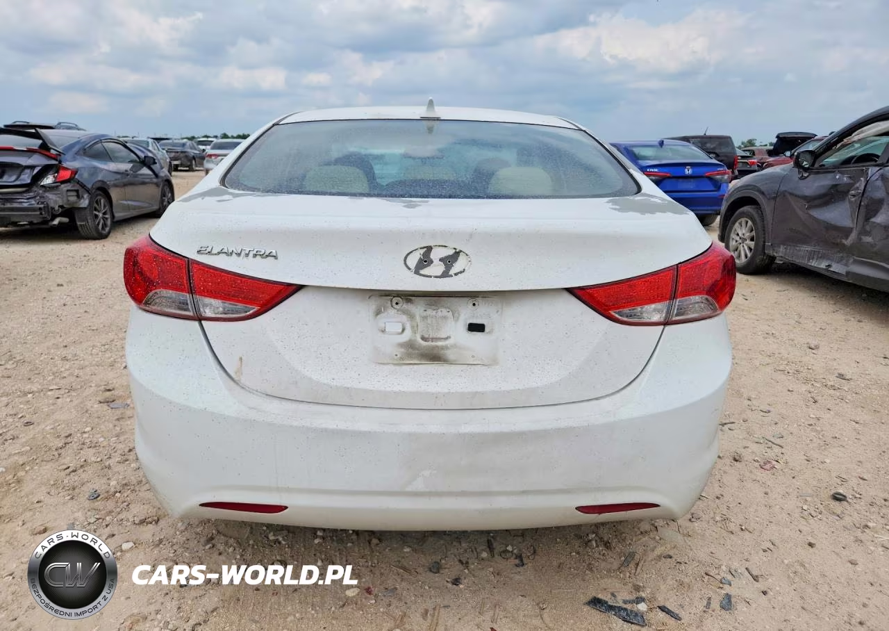 2013 Hyundai Elantra Gls VIN:5NPDH4AE2DH353019 - 6