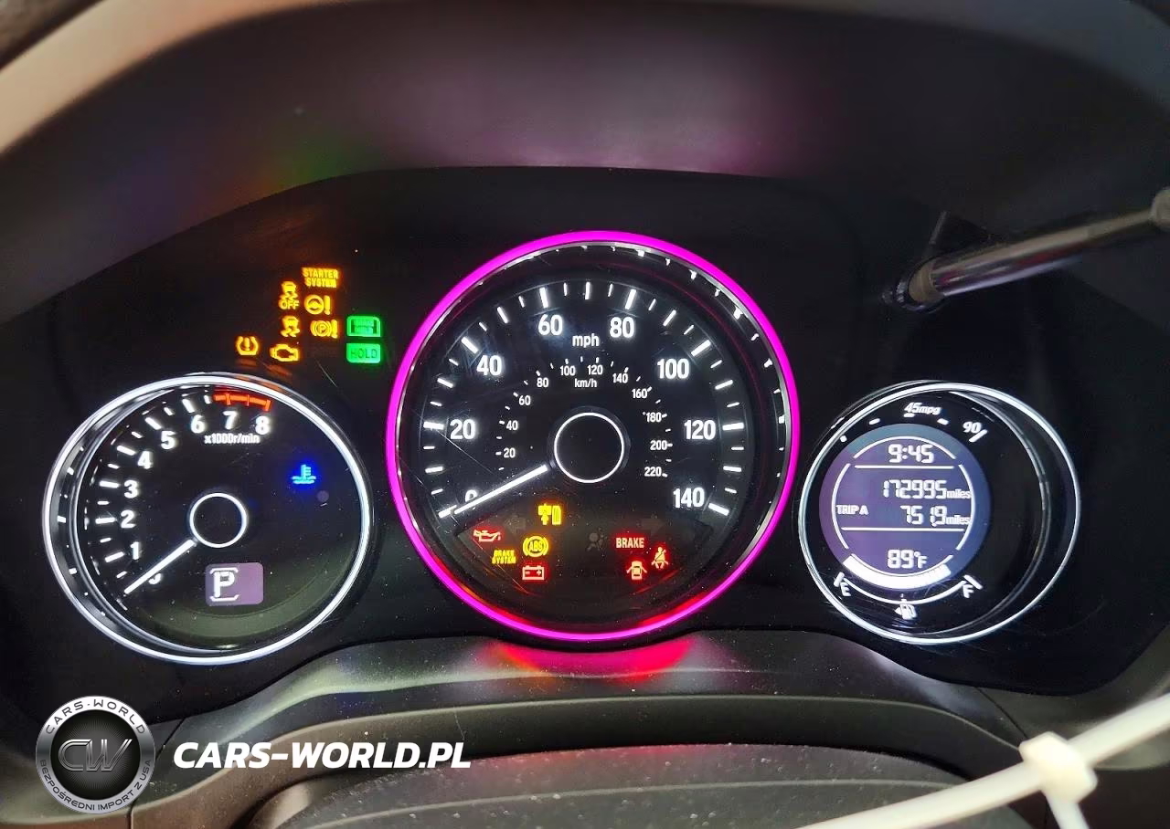 2016 Honda Hr-V Exl VIN:3CZRU6H70GM735126 - 9