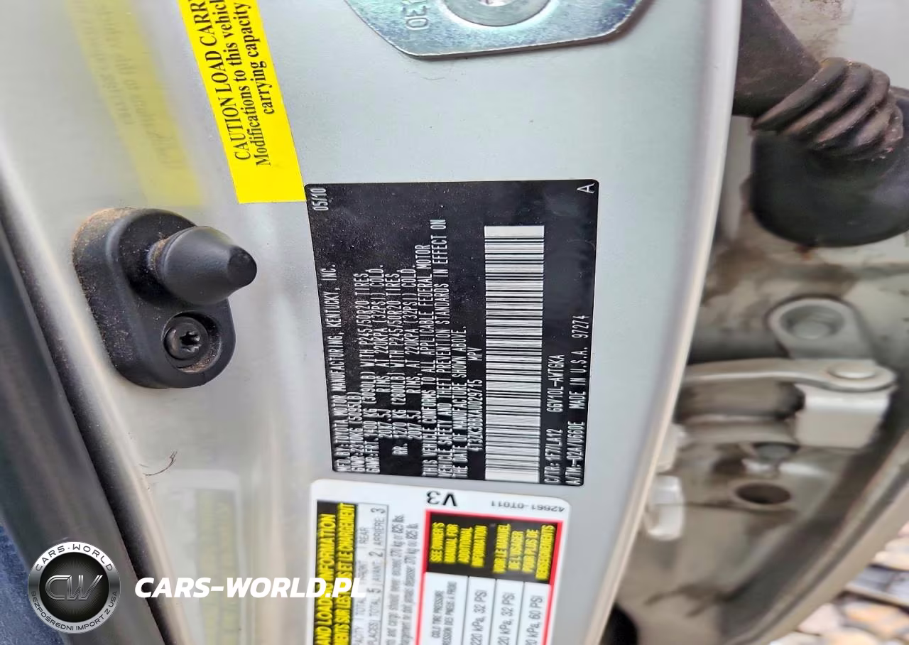 2010 Toyota Venza Fwd V6 VIN:4T3ZK3BBXAU029715 - 12