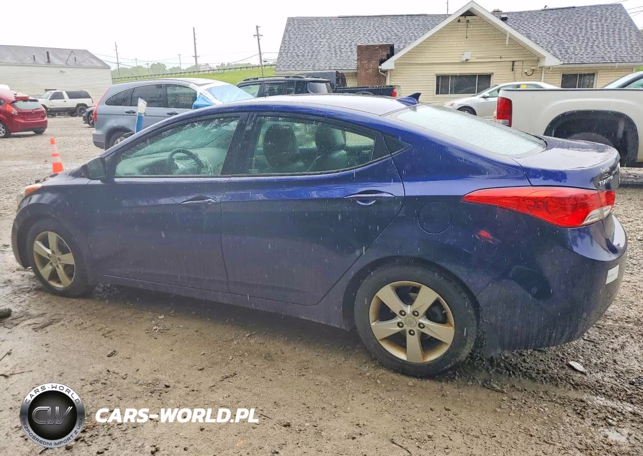 2013 Hyundai Elantra Gls VIN:5NPDH4AE3DH424521 - 2