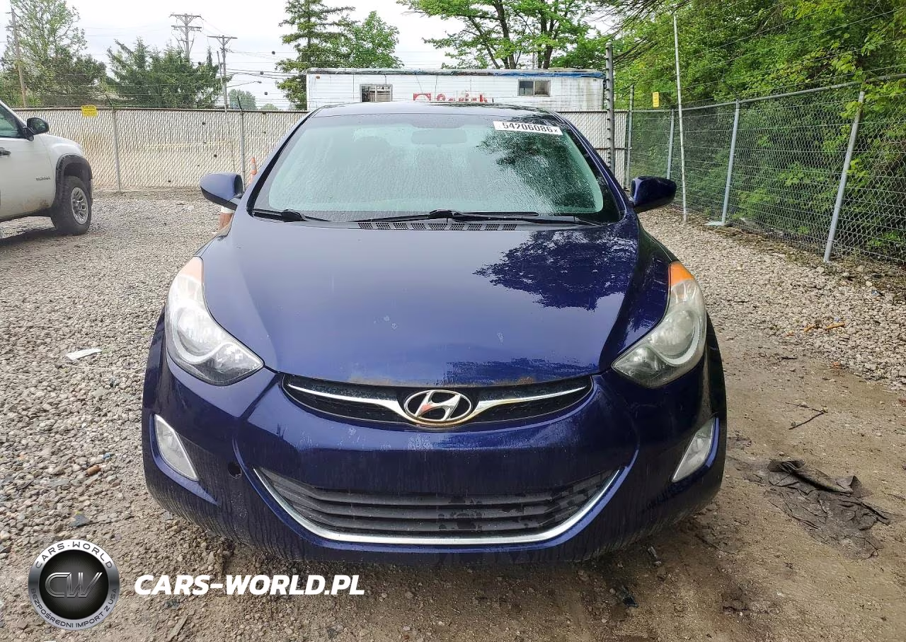 2013 Hyundai Elantra Gls VIN:5NPDH4AE3DH424521 - 5