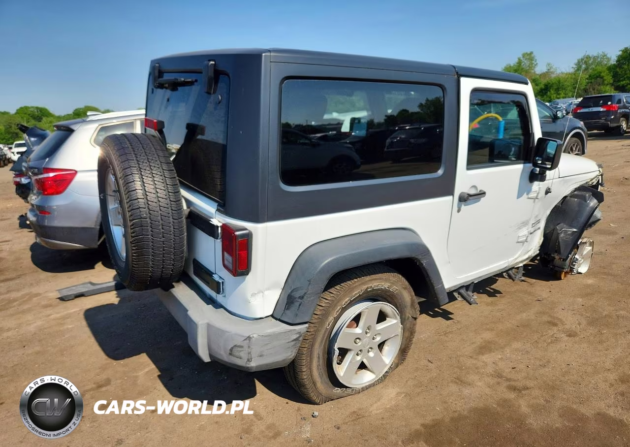 2016 Jeep Wrangler Sport VIN:1C4AJWAG1GL327791 - 3