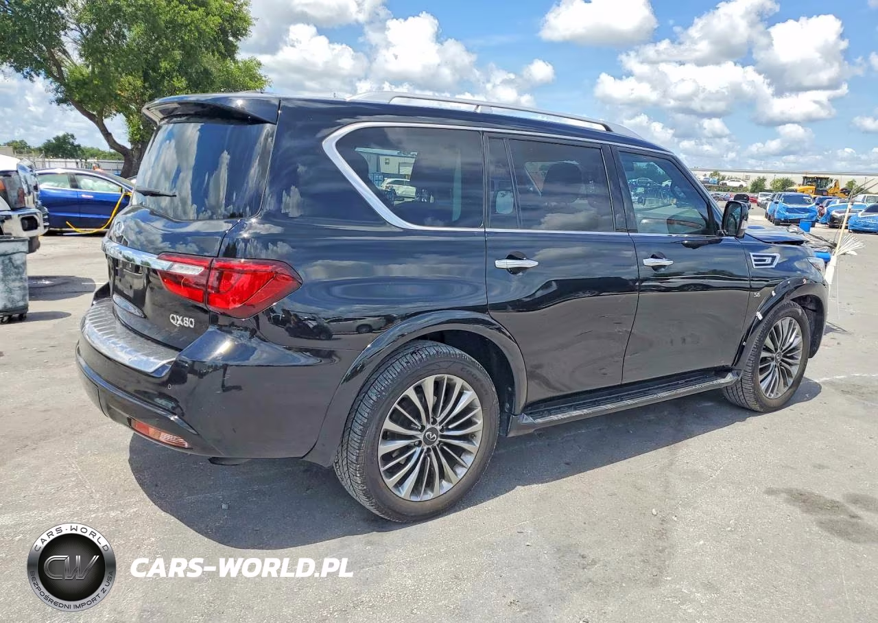 2018 Infiniti Qx80 Base VIN:JN8AZ2NE4J9191403 - 3