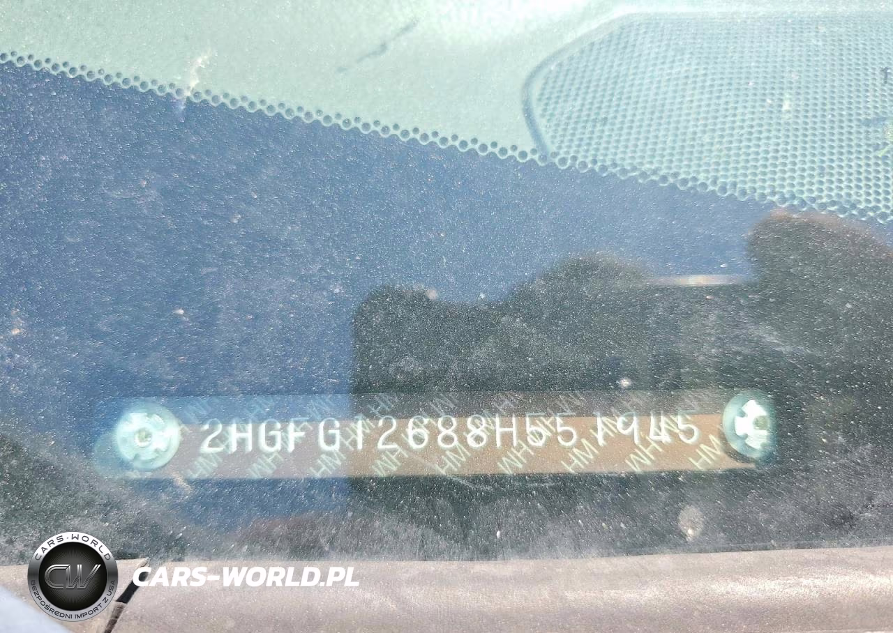 2008 Honda Civic Lx VIN:2HGFG12688H551945 - 12