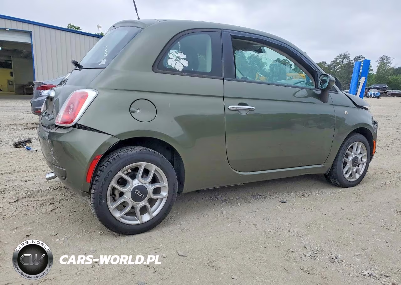 2012 Fiat 500 Pop VIN:3C3CFFAR5CT348092 - 3
