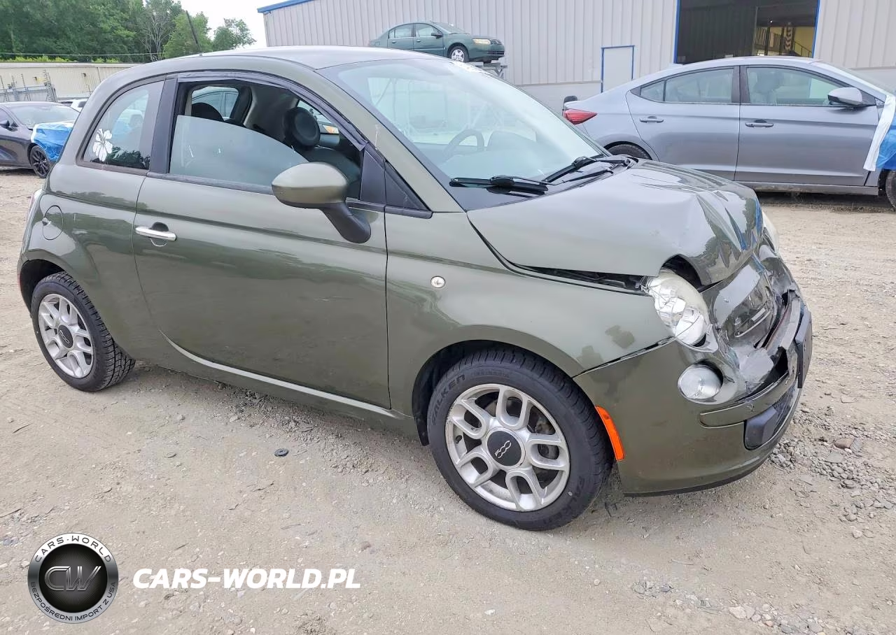 2012 Fiat 500 Pop VIN:3C3CFFAR5CT348092 - 4