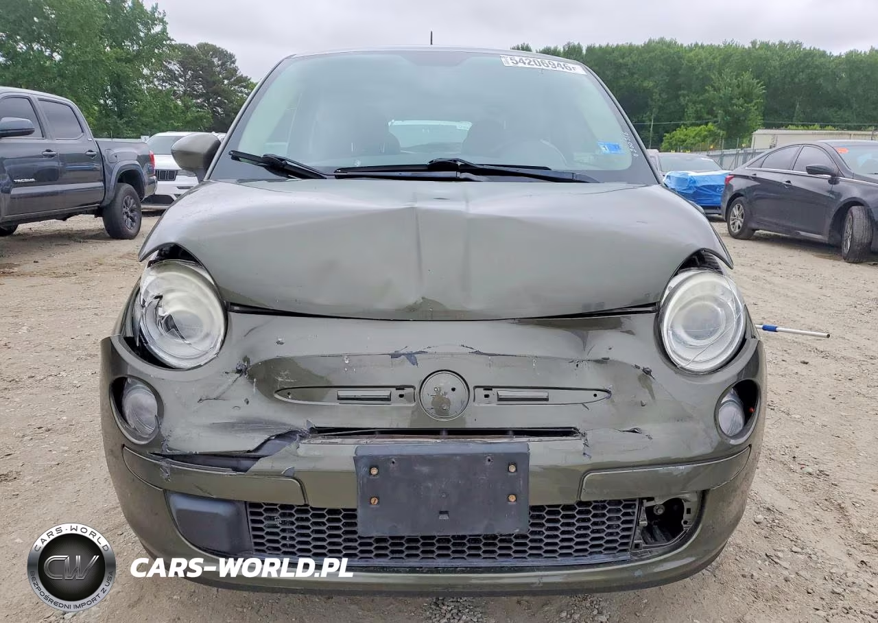 2012 Fiat 500 Pop VIN:3C3CFFAR5CT348092 - 5