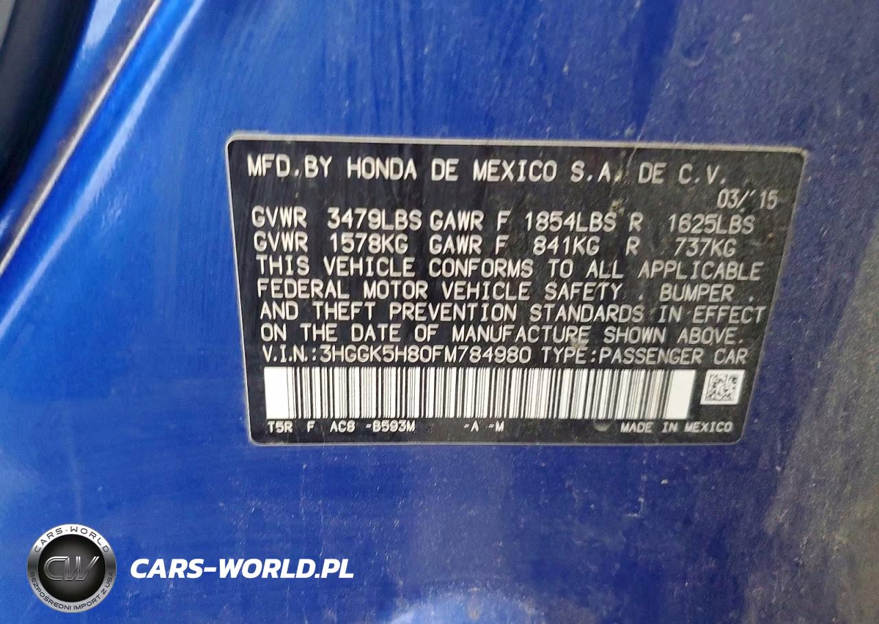 2015 Honda Fit Ex VIN:3HGGK5H80FM784980 - 12
