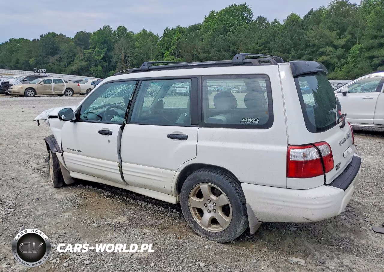 2002 Subaru Forester S VIN:JF1SF65632H709815 - 2
