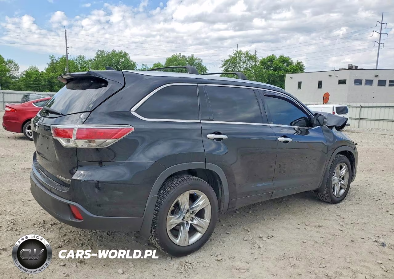2014 Toyota Highlander Limited VIN:5TDDKRFH2ES044003 - 3
