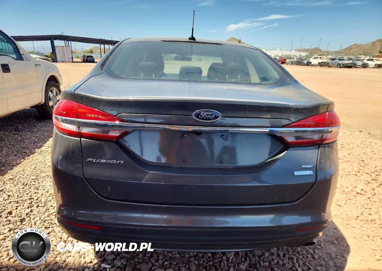 2018 Ford Fusion Se VIN:3FA6P0HD0JR268079 - 6