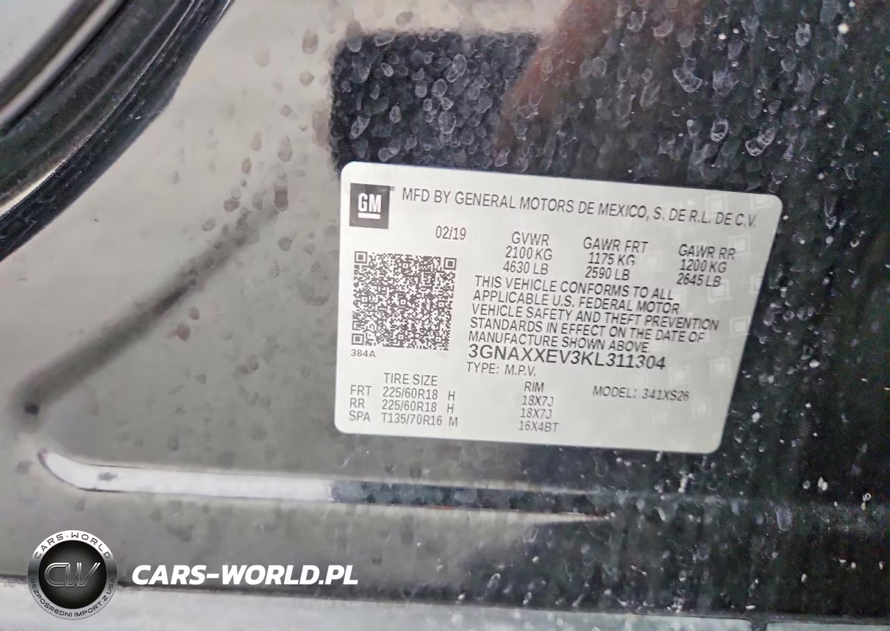 2019 Chevrolet Equinox Premier VIN:3GNAXXEV3KL311304 - 12