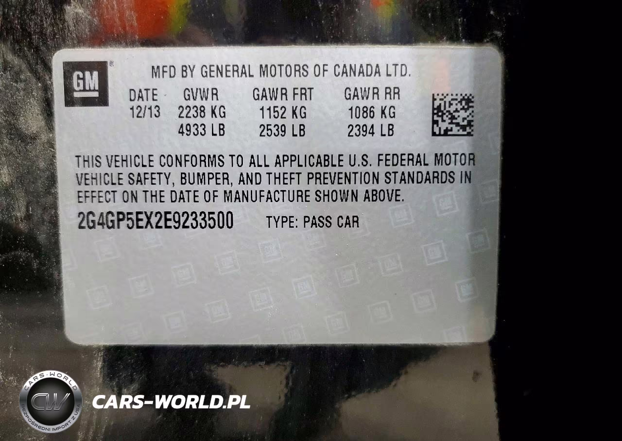 2014 Buick Regal Premium VIN:2G4GP5EX2E9233500 - 13