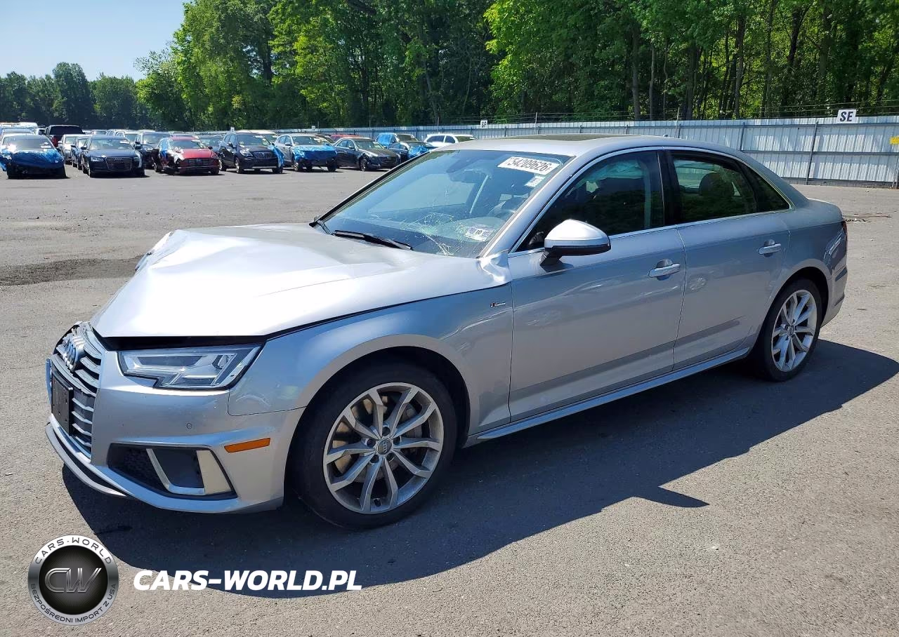 2019 Audi A4 Premium Plus VIN:WAUENAF48KN007871 - 1