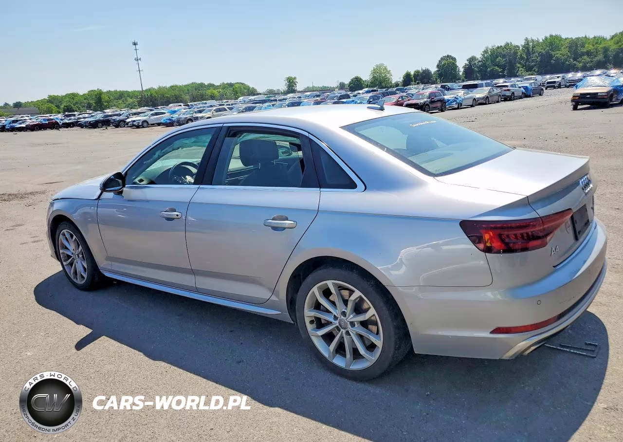 2019 Audi A4 Premium Plus VIN:WAUENAF48KN007871 - 2