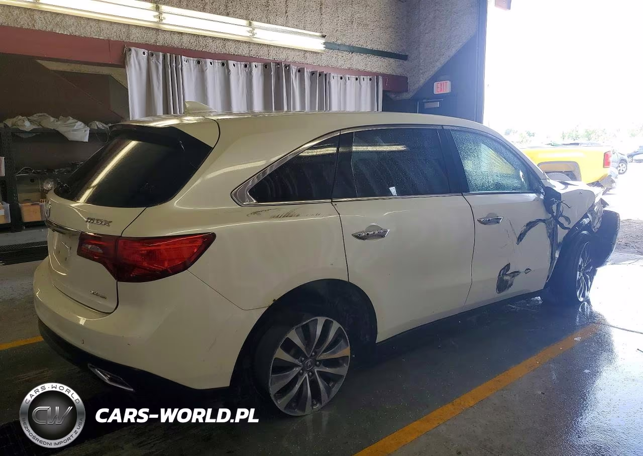 2014 Acura Mdx Technology VIN:5FRYD4H44EB019096 - 3