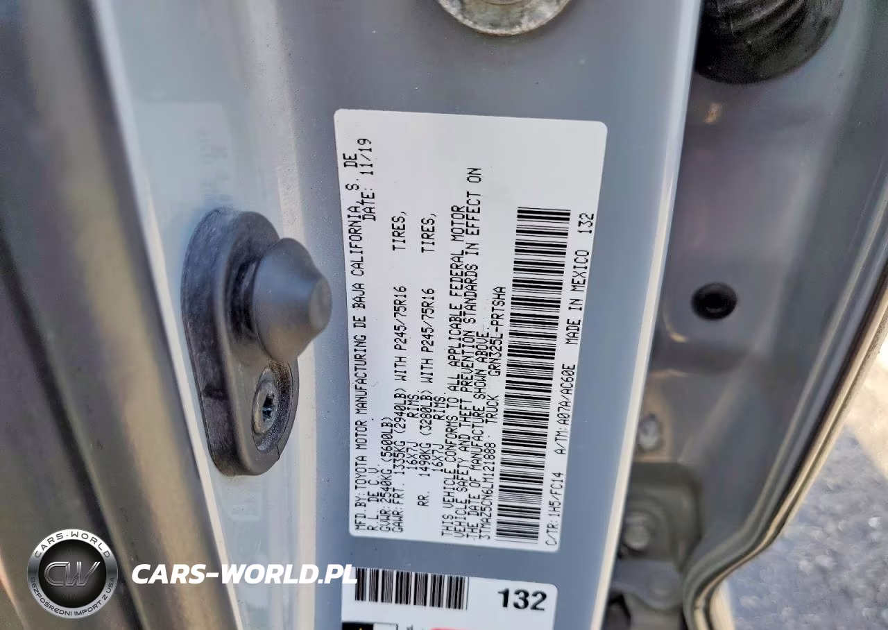 2020 Toyota Tacoma Sr5 V6 VIN:3TMAZ5CN6LM121888 - 13
